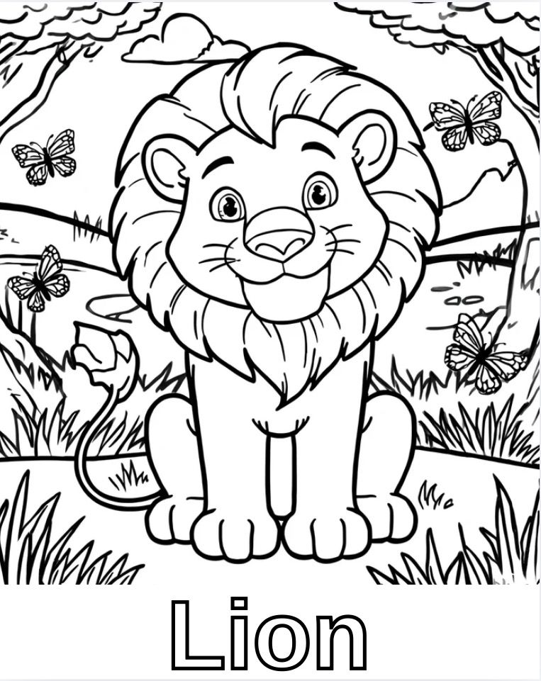 39 Animals Coloring Pages