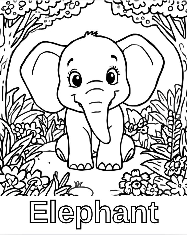 39 Animals Coloring Pages