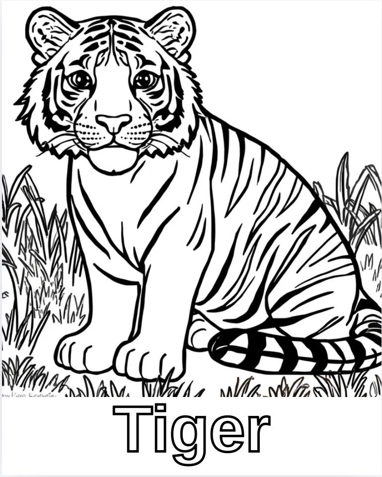 39 Animals Coloring Pages